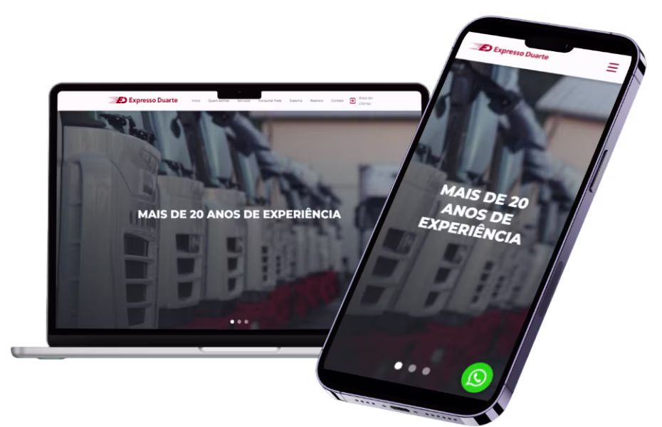 Desenvolvimento de websites exclusivos
